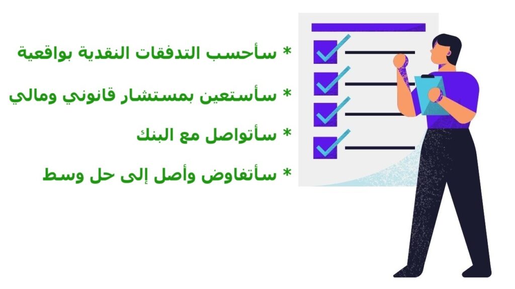 حلول المتعثرين في سداد القروض